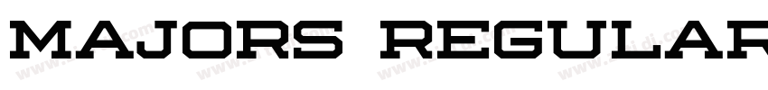 Majors Regular字体转换 Majors Regular字体转换